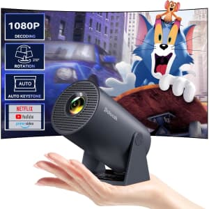 Polocsh 720p WiFi Bluetooth Mini Android Projector: $34.99