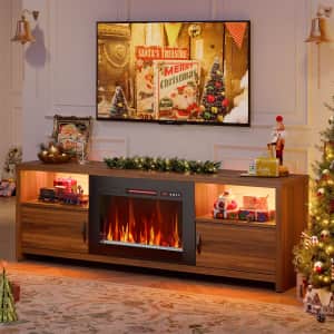 Bestier 71" Modern Fireplace TV Stand: $269.99