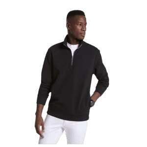 Michael Kors Men's Cotton Blend Half-Zip Sweater: $37