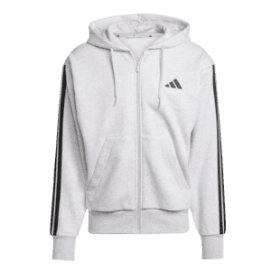 adidas Men's Essentials 3-Stripes Fleece Hoodie: $25