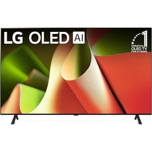 LG B4 Series 55" 4K HDR 120Hz OLED Smart TV (2024): $997 LG B4 Series 55" 4K HDR 120Hz OLED Smart TV (2024): $997