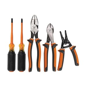 Klein Tools 1000V Insulated Screwdriver Tool Set: $85 Klein Tools 1000V Insulated Screwdriver Tool Set: $85