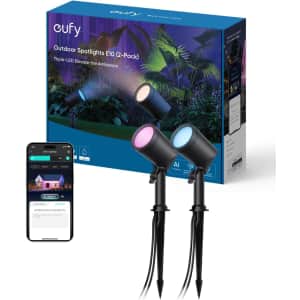 eufy Outdoor Spotlights E10 2-Pack: $59.99