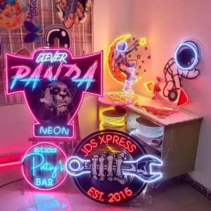 Custom Neon & Acrylic Sign: From $13 Custom Neon & Acrylic Sign: From $13