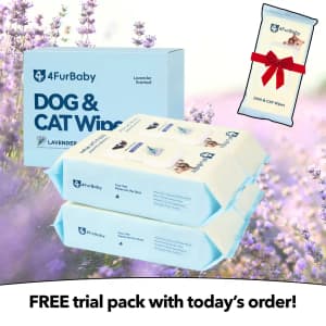 Plant-Based Pet Wipes 400-Count Pack: $34.99