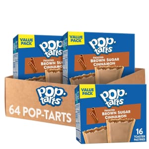 Frosted Brown Sugar Cinnamon Pop-Tarts 64-Pack: $11 via Sub & Save