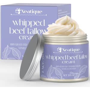 Neatique 100% Grass Fed Beef Tallow Moisturizer: $7.19 Neatique 100% Grass Fed Beef Tallow Moisturizer: $7.19