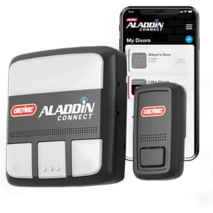 Genie Aladdin Connect Smartphone Garage Door Opener: $33