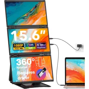 Quad 15.6" Laptop Screen Extender: $350 w/ Prime