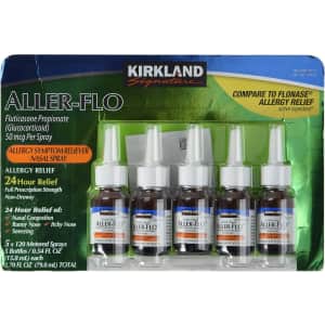 Kirkland Signature Aller-Flo Fluticasone Propionate Allergy Relief Spray 5-Pack: $25 via Sub & Save