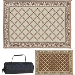 Stylish Camping 6x9-Foot Outdoor Reversible Mat: $12.77 Stylish Camping 6x9-Foot Outdoor Reversible Mat: $12.77