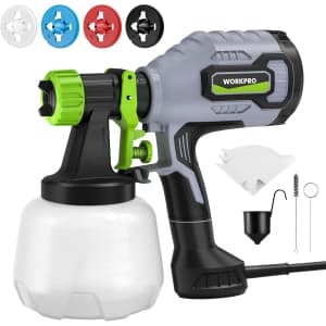 Workpro 600W HVLP Paint Sprayer: $29.99