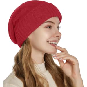 Cashmere Blend Satin Lined Beanie Hat: From $8.34 Cashmere Blend Satin Lined Beanie Hat: From $8.34