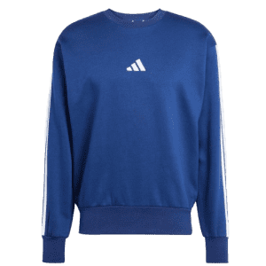 adidas Men's Essentials 3-Stripes Fleece Sweatshirt: $21
