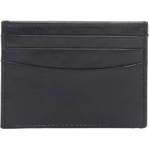 Amazon Essentials Men's Slim Card Wallet: $13
