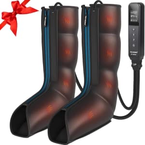 Fit King Leg Massager w/ Heat & Compression Therapy: $74.99