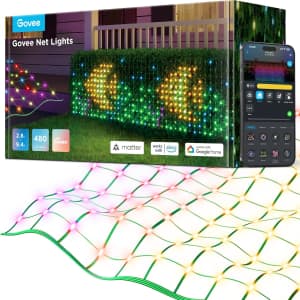 Govee 480-LED Smart Net Lights: $100 w/ Prime