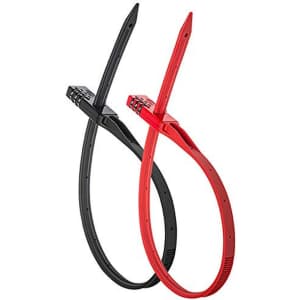QuickZip Multi-Purpose Combo Lock Zip-Tie 2-Pack: $9.99