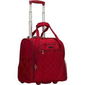Rockland Melrose Upright Wheeled Carry-On Luggage: $52