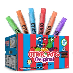 Otter Pops Original Freezer Ice Bar 80-Pack: $5.88 Otter Pops Original Freezer Ice Bar 80-Pack: $5.88