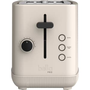 Bella Pro Series 2-Slice Extra-Wide-Slot Toaster: $15