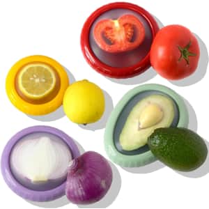 Reusable Avocado, Onion, Lemon, and Tomato Saver Container 4-Piece Set: $11 w/ Prime Reusable Avocado, Onion, Lemon, and Tomato Saver Container 4-Piece Set: $11 w/ Prime