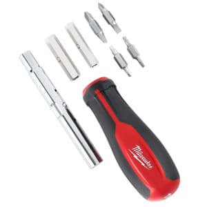 Milwaukee 11-in-1 Multi-Tip Screwdriver & Nut Driver: $7.98