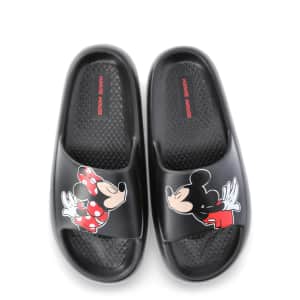 Disney Mickey & Minnie Mouse Women's Slide Sandals: $10.98