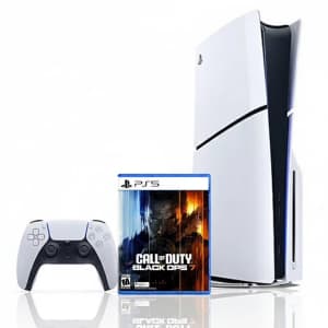 PlayStation 5 Slim Disc Edition Console + Call of Duty Black Op 7: $470