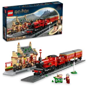 LEGO Harry Potter Hogwarts Express and Hogsmeade Station Building Set: $70
