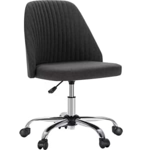 Armless Desk Chair: $39