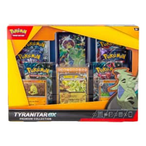 Pokemon Trading Card Games Tyranitar Ex Premium Collection: $20 Pokemon Trading Card Games Tyranitar Ex Premium Collection: $20