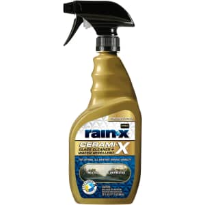 Rain-X Cerami-X Glass Cleaner + Water Repellent 32-oz. Bottle: $7.98 Rain-X Cerami-X Glass Cleaner + Water Repellent 32-oz. Bottle: $7.98