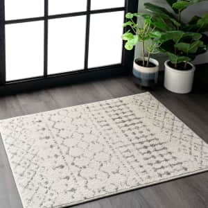 nuLOOM 2x3-Foot Moroccan Blythe Area Rug: $6.22