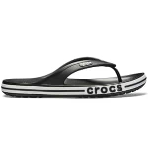Crocs Men's Bayaband Flip Flops: $16