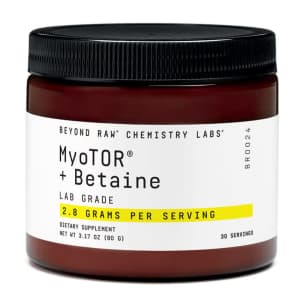 Beyond Raw Chemistry Labs MyoTOR + Betaine 30-Serving Tub: 2 for $37