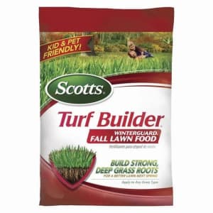 Scotts Turf Builder WinterGuard Fall Lawn Food 10-lb. Bag: $28