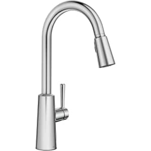 Moen Riley Chrome One-Handle Pulldown Kitchen Faucet: $144