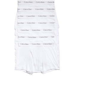 Calvin Klein Men's Cotton Classics Trunks 7-Pack (XXL only): $17 w/ Prime