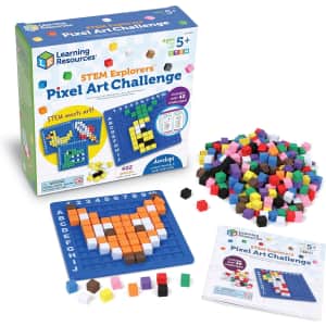 Learning Resources STEM Explorers Pixel Art Challenge: $11 w/ Prime