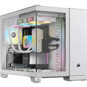Corsair iCUE Link 2500X RGB mATX Desktop Computer Case: $59.99