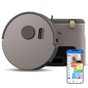 bObsweep Bio Auto-Empty Robot Vacuum & Mop with 100-Day Dock: $240