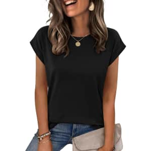 Zeagoo Short Sleeve Women's Shirt: $6.29