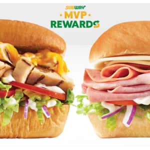 Subway Footlongs: Buy one get one for $1