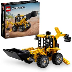 LEGO Technic Backhoe Loader Construction Toy: $7.99