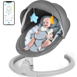 Babyeap Bluetooth Infant Swing: $64.99