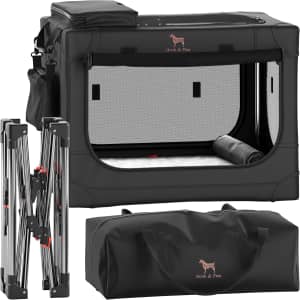 Noah & Paw 26" Collapsible Dog Crate: $63.99 Noah & Paw 26" Collapsible Dog Crate: $63.99