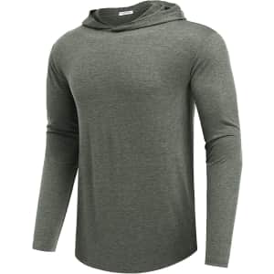 Pinspark Men's Active Long Sleeve Hoodie: $7.99