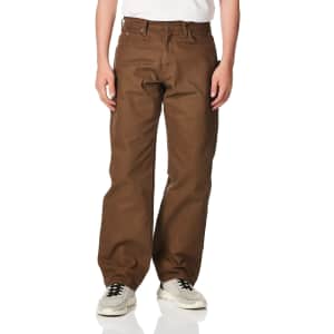 Dickies Men's Relaxed Fit Sanded Duck Carpenter Jeans: $20 Dickies Men's Relaxed Fit Sanded Duck Carpenter Jeans: $20