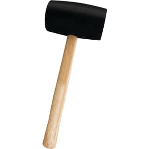 Performance Tool Durable Hard Rubber Head Mallet: $5.47